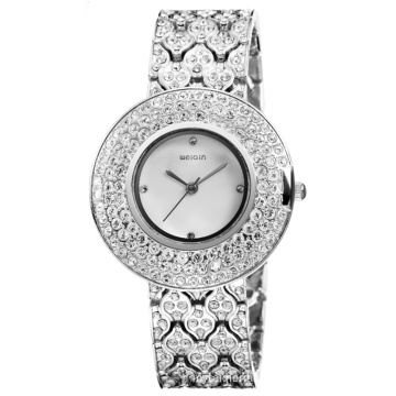 W4243 Silver Color White Dial Lady Wedding Watches